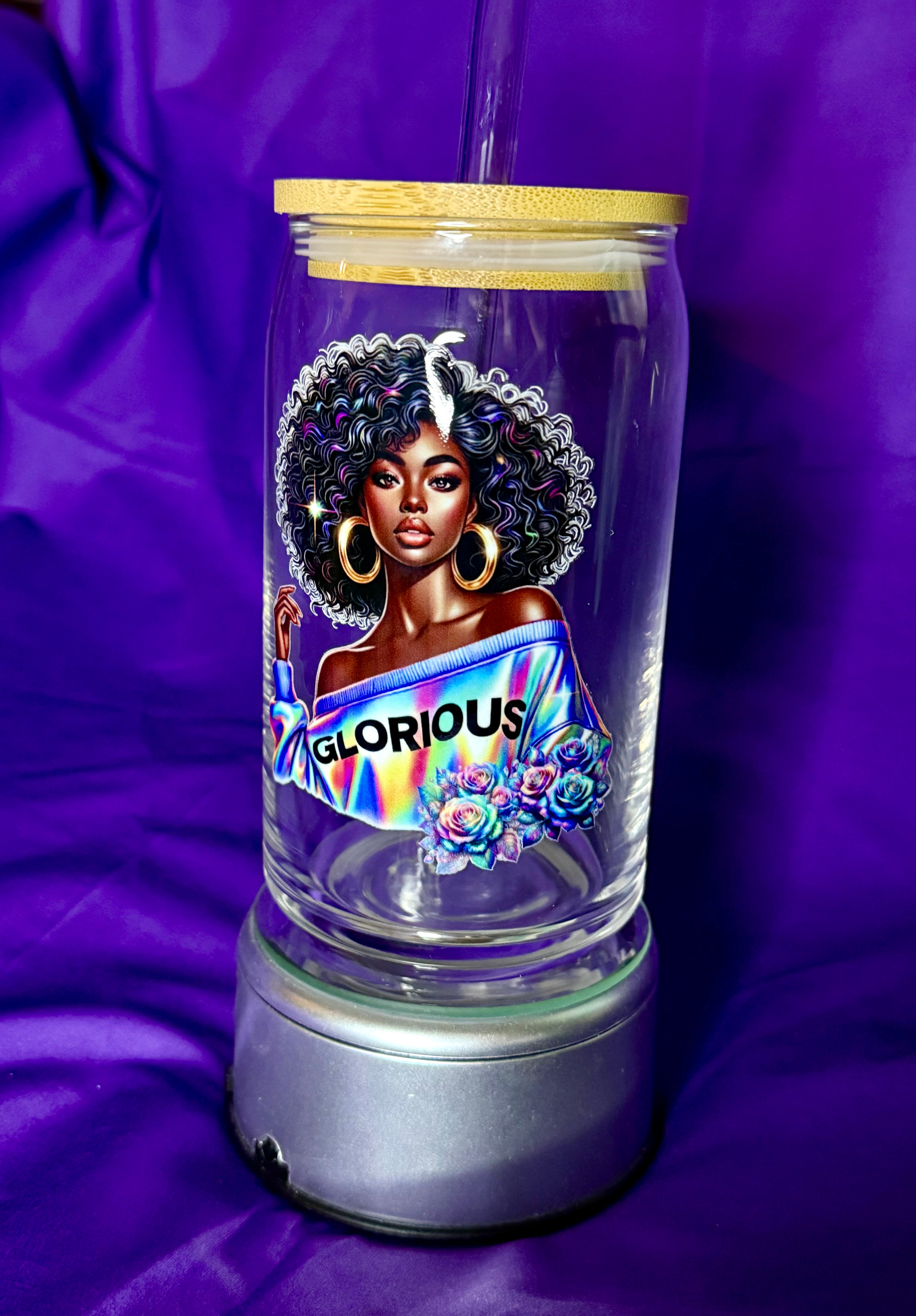 👑 "Glorious Grace" Can Glass