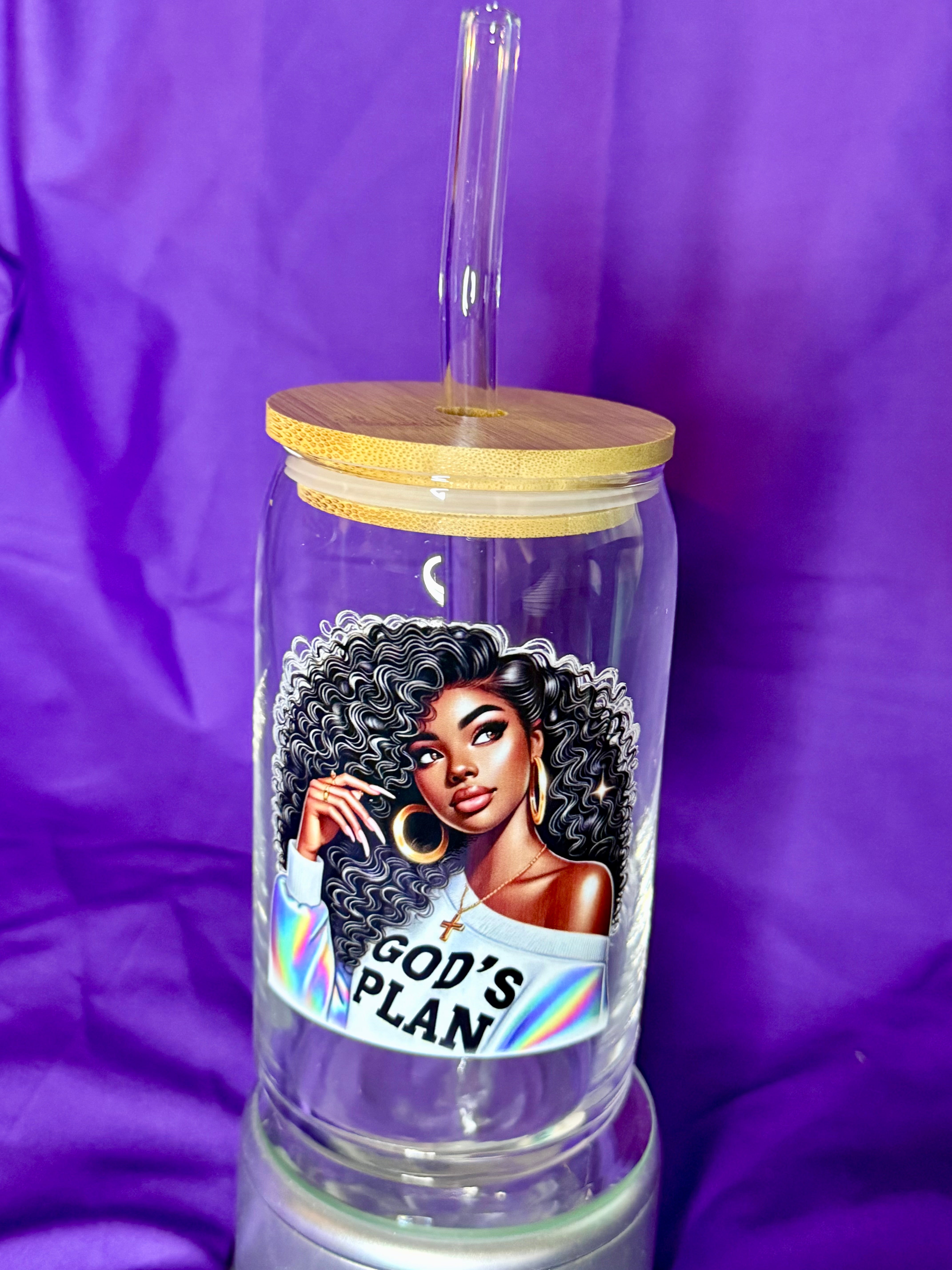 🛐 "God's Plan" Can Glass